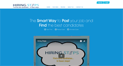 Desktop Screenshot of hiringsteps.com
